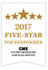 CMS Five-Star Quality Rating seal.