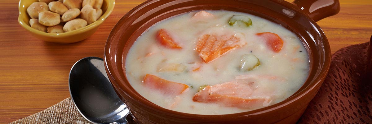 Old Fashioned Salmon Soup