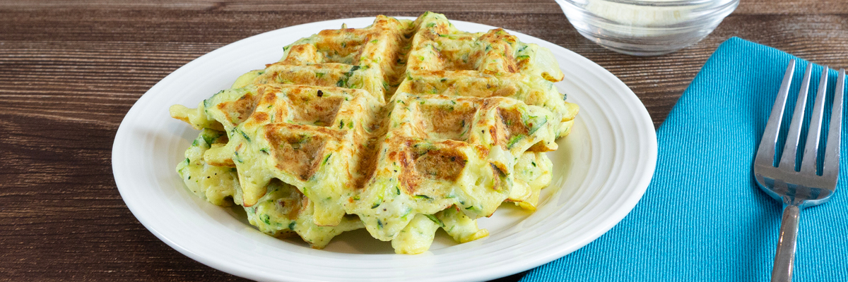 Zucchini Waffles