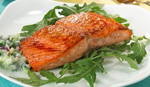salmon dish
