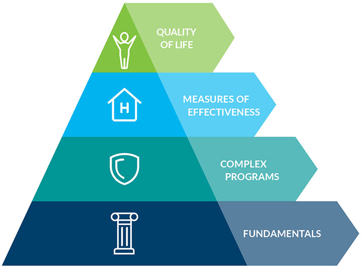 DaVita Patient Focused Quality Pyramid