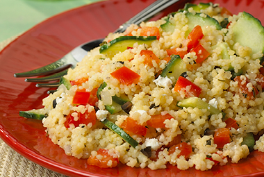 Crunchy couscous salad