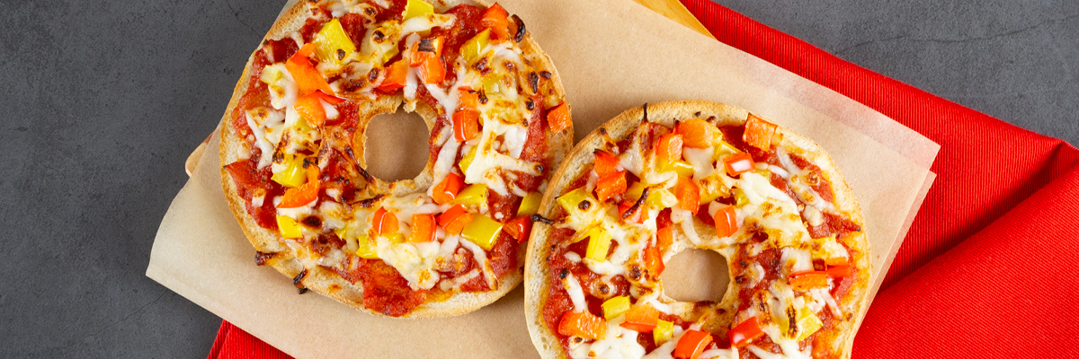 Air clearance fryer bagel