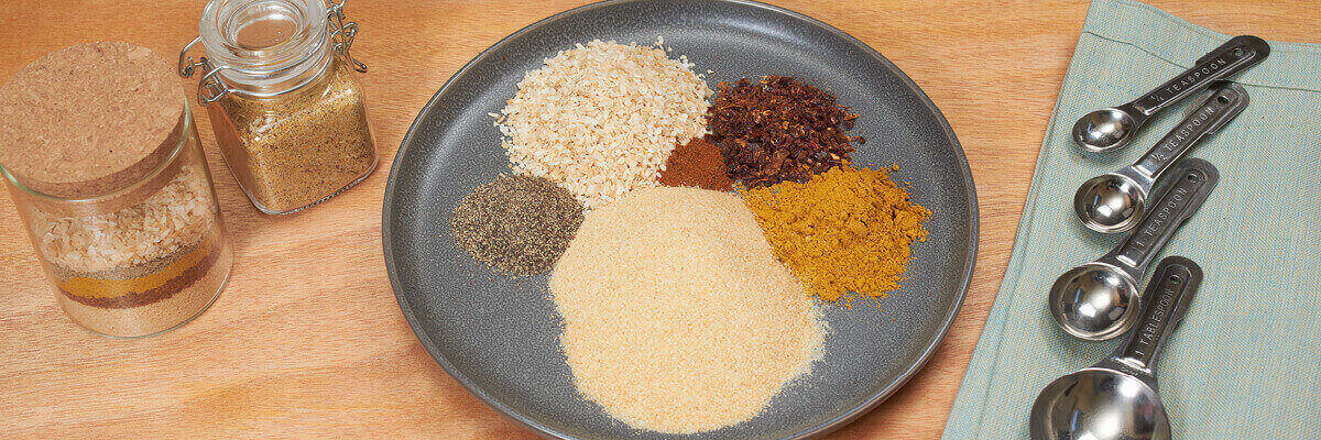 Curried Onion and Garlic Seasoning