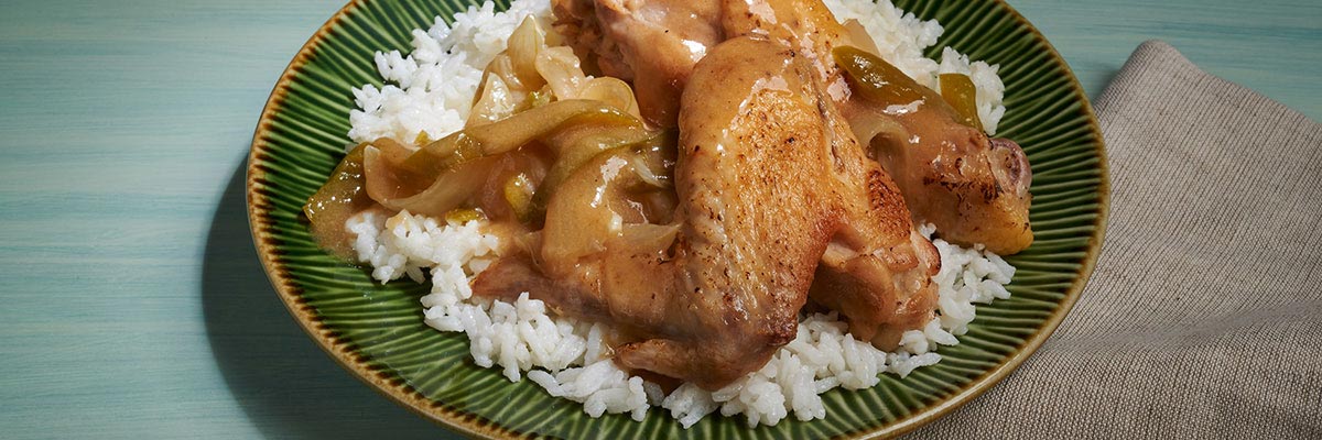 Louisiana Style Stewed Chicken and Rice