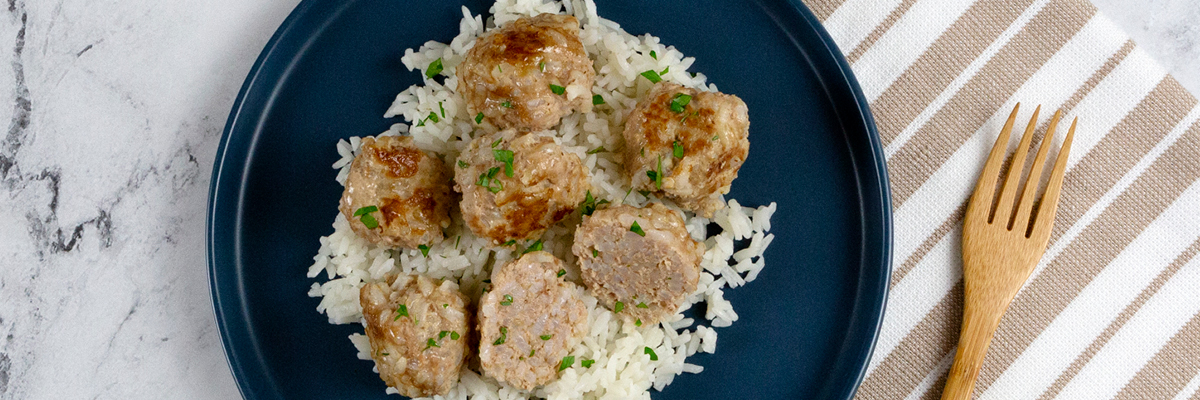 Meat and Rice Balls