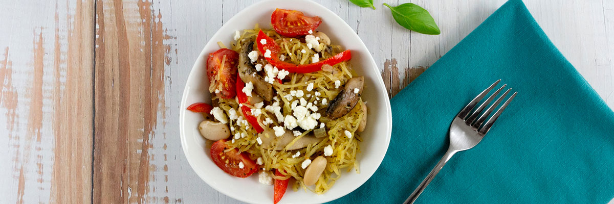 Mediterranean Spaghetti Squash