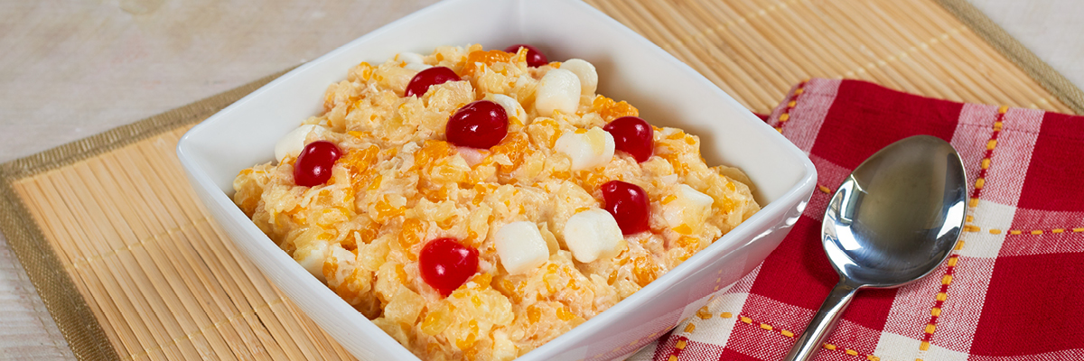 Orange Pineapple Ambrosia Salad