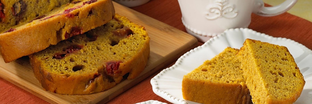 Pumpkin Cranberry Bread