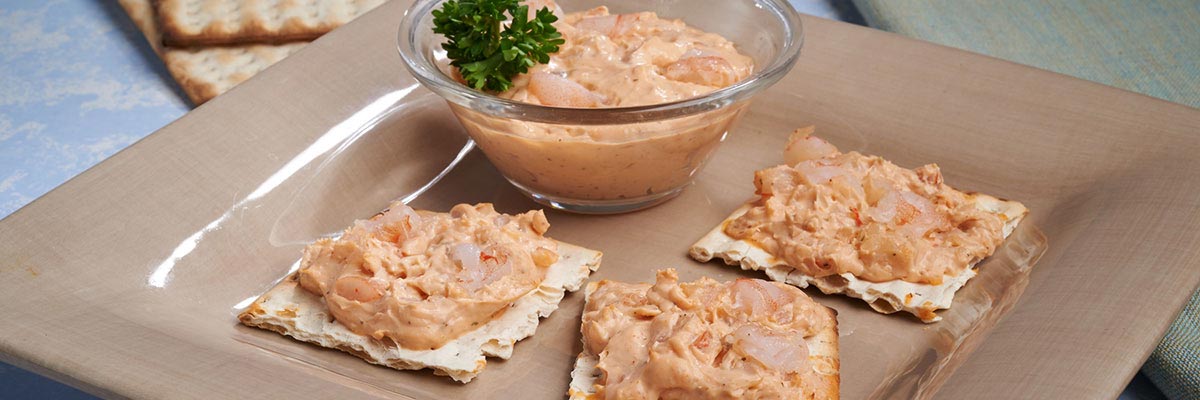 Shrimp Spread with Crackers