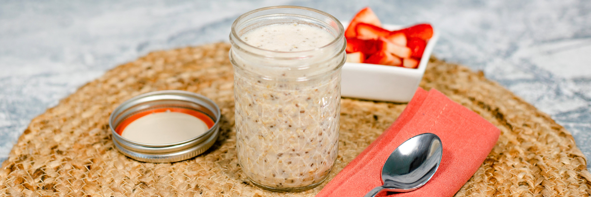 Strawberry Chia Overnight Oats