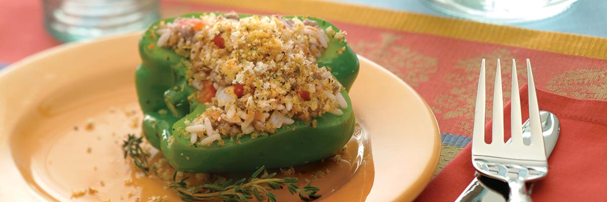 Stuffed Green Peppers