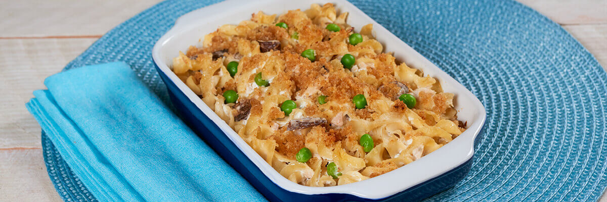 Tuna Noodle Casserole for Two