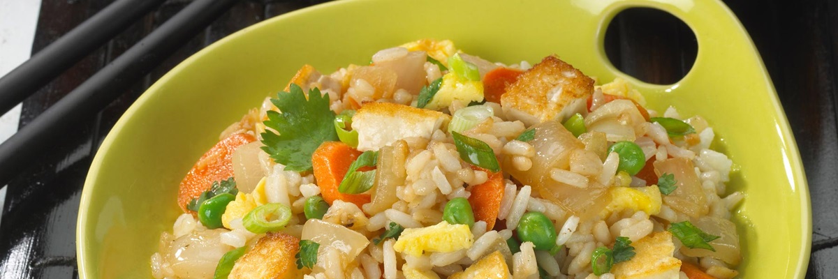 Vegetarian Egg Fried Rice