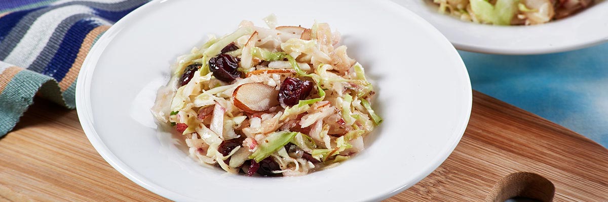 Apple Cranberry Slaw