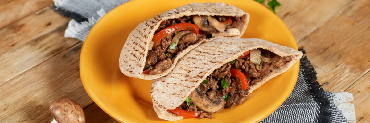 Beefy Pita Pockets