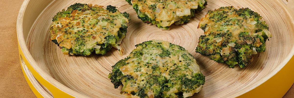 Broccoli Onion Latkes