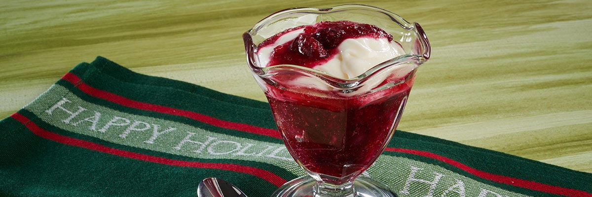 Cranberries in Snow