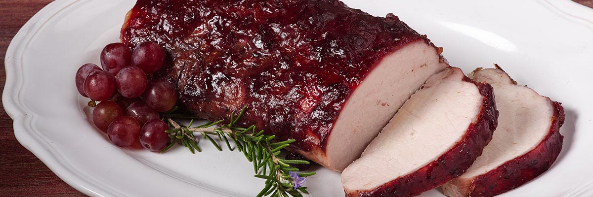 Cranberry Glazed Pork Roast