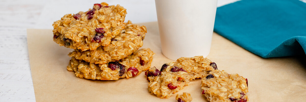 Cranberry Oatmeal Breakfast Cookie