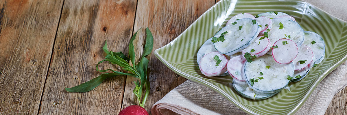 Cucumber and Radish Salad