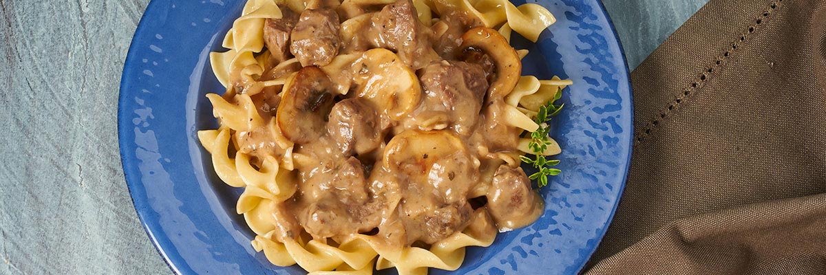 Easy Crock Pot Beef Stroganoff