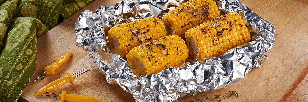 Grill Thyme Corn on The Cob