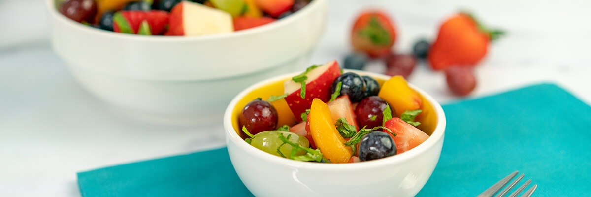 Honey Mint Fruit Salad