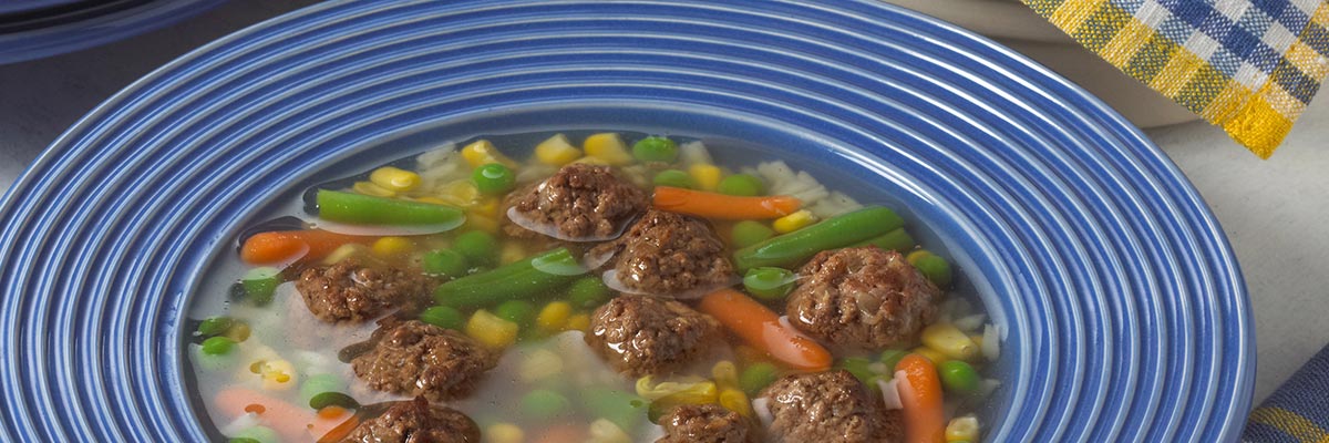 Quick and Easy Ground Beef Soup