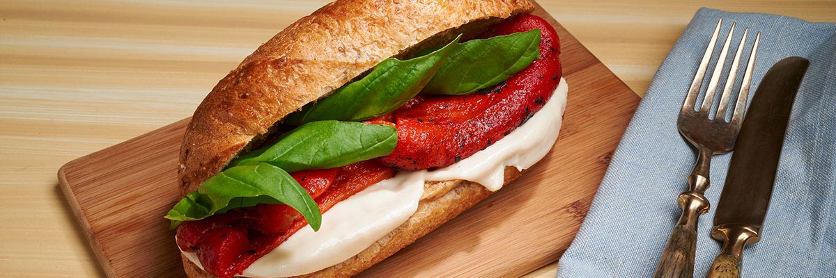 Roasted Red Pepper Sandwich