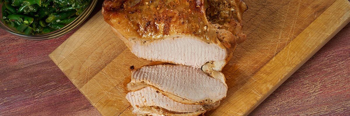 Roasted Turkey Breast Salt Free Herb