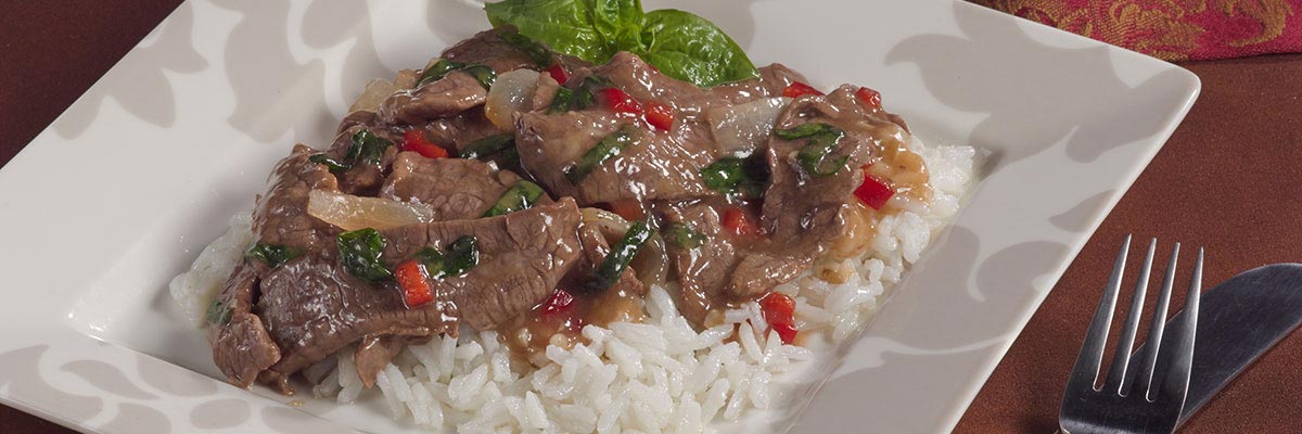 Spicy Basil Beef Stir Fry