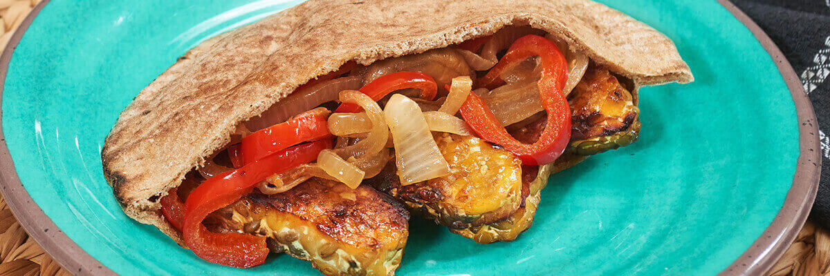 Tempeh Pita Sandwiches