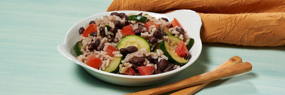 Zucchini Black Bean Supper